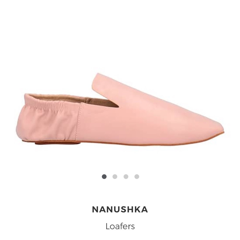 Nanushka blush pink loafer, size38 - Picture 4 of 5
